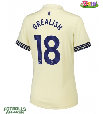 Everton Jack Grealish #18 Bortatröja Kvinnor 2025-26 Kortärmad